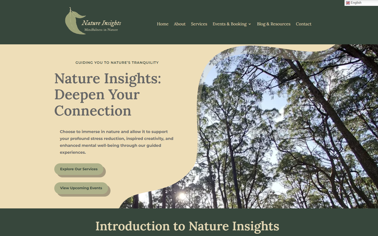 Nature Insights website
