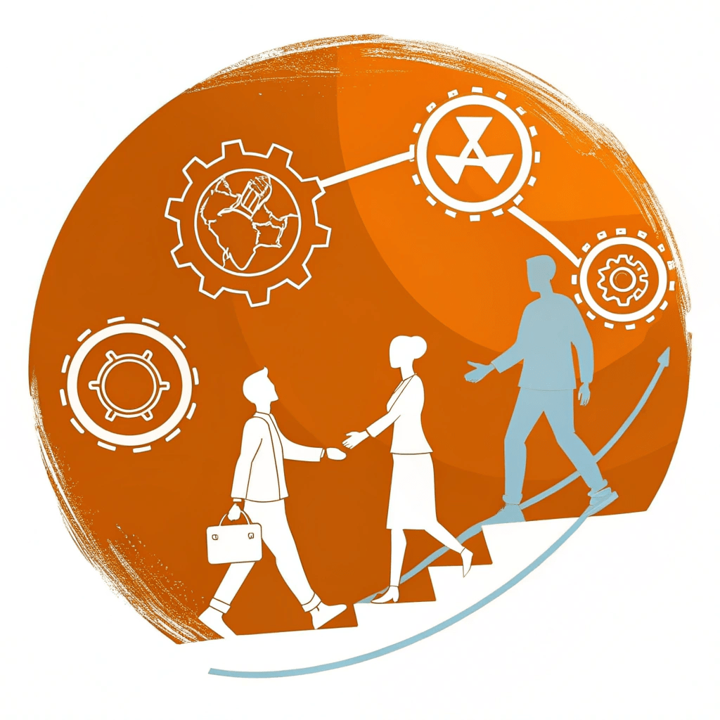 abstract-digital-illustration-representing-tf3-com Abstract illustration representing expert guidance for businesses adopting circular economy technology.